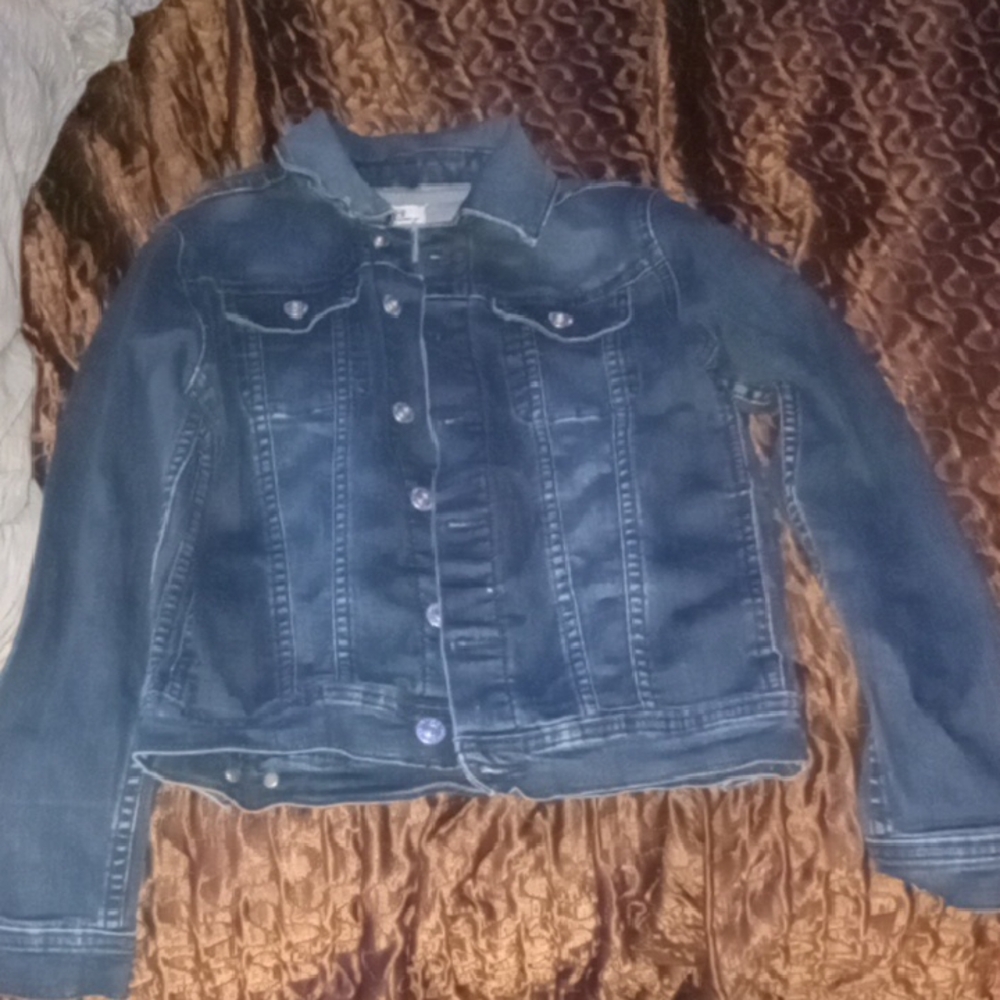 AG Adriano Goldschmied Blue Jean Jacket